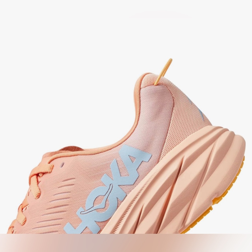 Hoka One One| Women's,Rincon 3 Road Running Sneakers (Shell Coral/Peach Parfait - Picture 2 of 11